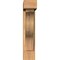 Ekena Millwork Funston Block Smooth Bracket w/ Offset Brace, Western Red Cedar, 5 1/2"W x 18"D x 26"H BKT0604X18X26FST05SWR - alternate 2